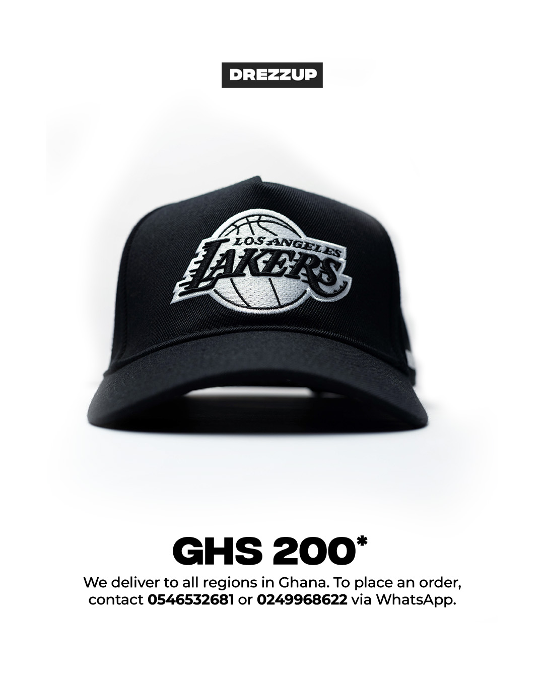 Los Angeles Lakers Black Cap-image-12